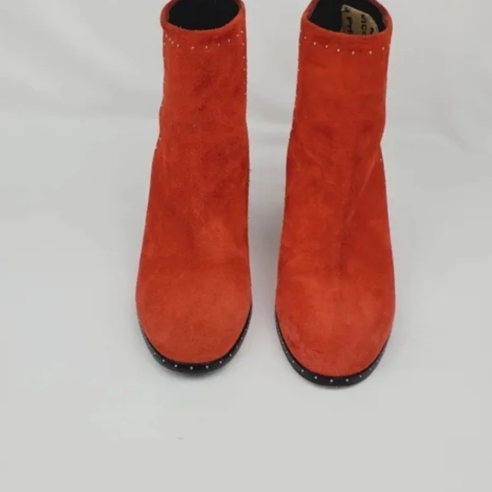 Rag & Bone Willow Stud Chunky Heel Ankle Bootie